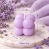 Świeca dekoracyjna sojowa Bubble mini Handmade | na prezent gifty Producent