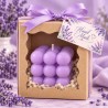 Elegancka Świeca dekoracyjna Bubble  Bąbelkowa Handmade na prezent | Producent