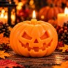 świeca halloween sojowa wredna dynia