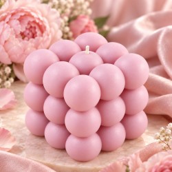 Świeca Bubble Duża 163 g – Kolory i Zapachy | Wyjątkowe Mydełka